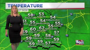 Nicole Papay SEXY Pregnant Weather Babe Part 1 000040