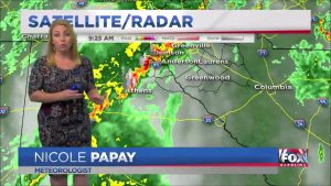 Nicole Papay SEXY Pregnant Weather Babe Part 1 000056