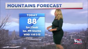 Nicole Papay SEXY Pregnant Weather Babe Part 1 000099