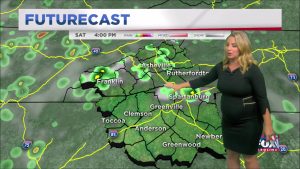 Nicole Papay SEXY Pregnant Weather Babe Part 1 000101