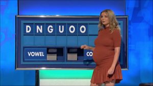 Rachel Riley AMAZING LARGE PREGNANT BODY Part 1 000012