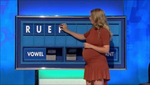Rachel Riley AMAZING LARGE PREGNANT BODY Part 1 000017