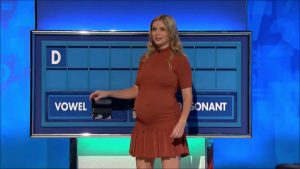 Rachel Riley AMAZING LARGE PREGNANT BODY Part 1 000019
