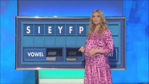 Rachel Riley AMAZING LARGE PREGNANT BODY Part 1 000072