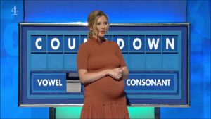 Rachel Riley AMAZING LARGE PREGNANT BODY Part 1 000073