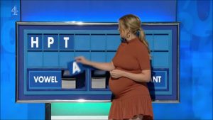 Rachel Riley AMAZING LARGE PREGNANT BODY Part 1 000081