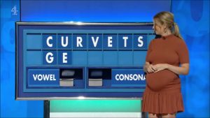 Rachel Riley AMAZING LARGE PREGNANT BODY Part 1 000090