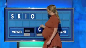 Rachel Riley AMAZING LARGE PREGNANT BODY Part 1 000097