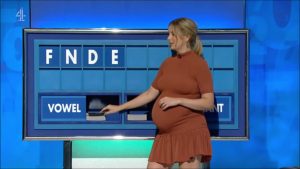 Rachel Riley AMAZING LARGE PREGNANT BODY Part 1 000099