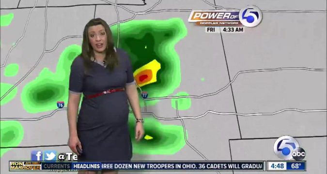 Tera Blake SEXY Weather Hottie Pregnant Part 1 000088